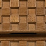 Natbord MARIGNI Sort Natur Jern Asketr Tr MDF 51,5 x 42 x 56,5 cm #21