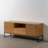 mbler MARIGNI Sort Natur 148 x 40 x 60,5 cm #2