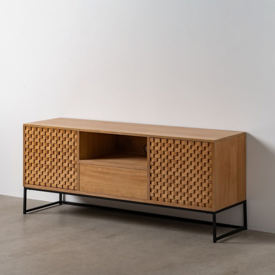 mbler MARIGNI Sort Natur 148 x 40 x 60,5 cm #2