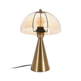 Bordlampe Gylden Krystal Jern 40 W 25 x 25 x 37 cm #1