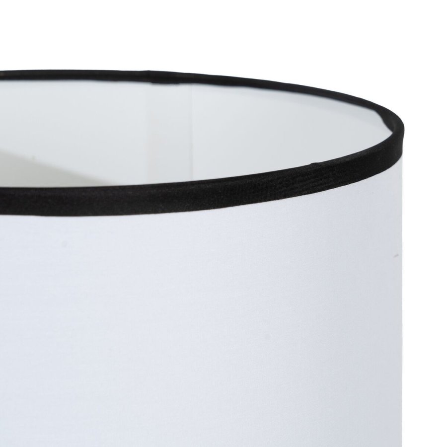 Bordlampe Hvid Sort Gylden Jern Materiale 40 W 25 x 25 x 74 cm #2