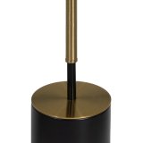 Bordlampe Hvid Sort Gylden Jern Materiale 40 W 25 x 25 x 74 cm #4