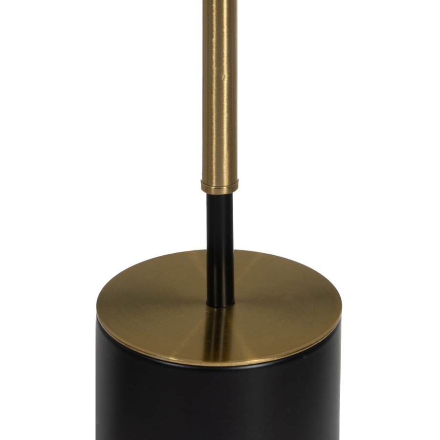 Bordlampe Hvid Sort Gylden Jern Materiale 40 W 25 x 25 x 74 cm #4
