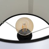 Bordlampe Hvid Sort Gylden Jern Materiale 40 W 25 x 25 x 74 cm #6