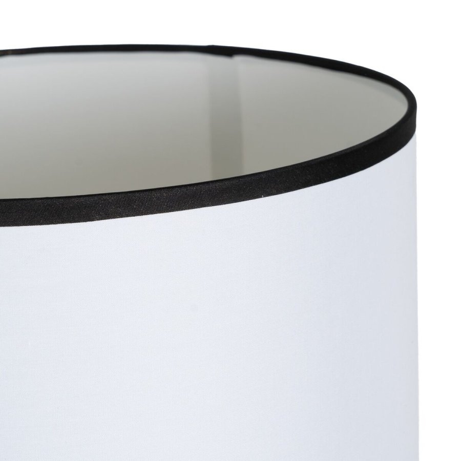 Gulvlampe Hvid Sort Gylden Jern Materiale 40 W 28 x 28 x 157 cm #2