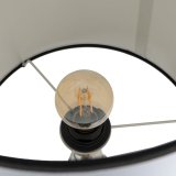 Gulvlampe Hvid Sort Gylden Jern Materiale 40 W 28 x 28 x 157 cm #5