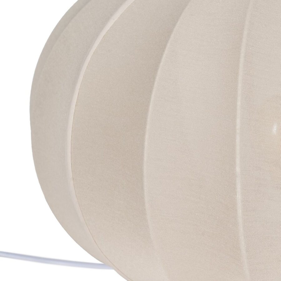 Bordlampe Beige Natur Bomuld Tr Metal 60 W 220-240 V 40 x 40 x 28,5 cm #3