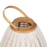 Laantarn Beige Natur Bambus Krystal 38 x 38 x 70 cm #4