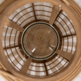 Laantarn Beige Natur Bambus Krystal 38 x 38 x 70 cm #6