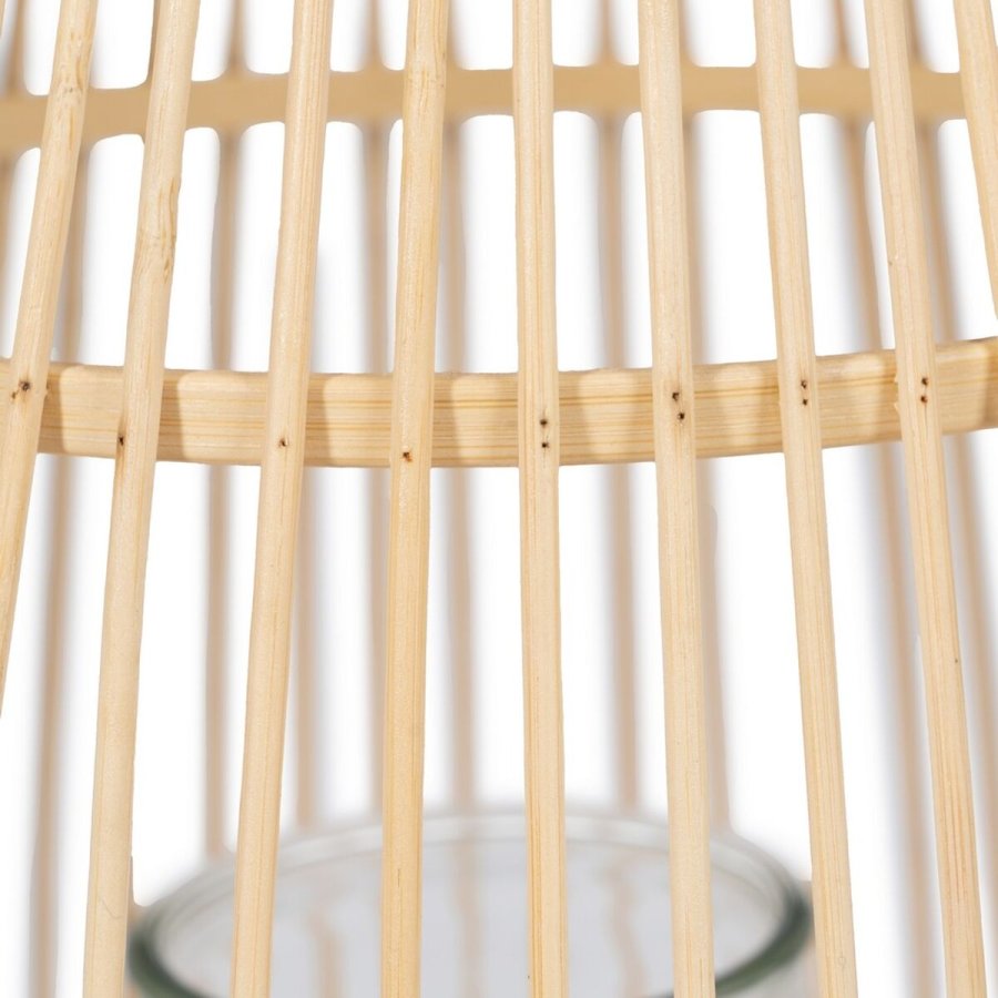 Laantarn Natur Bambus Krystal 30 x 30 x 55 cm #5
