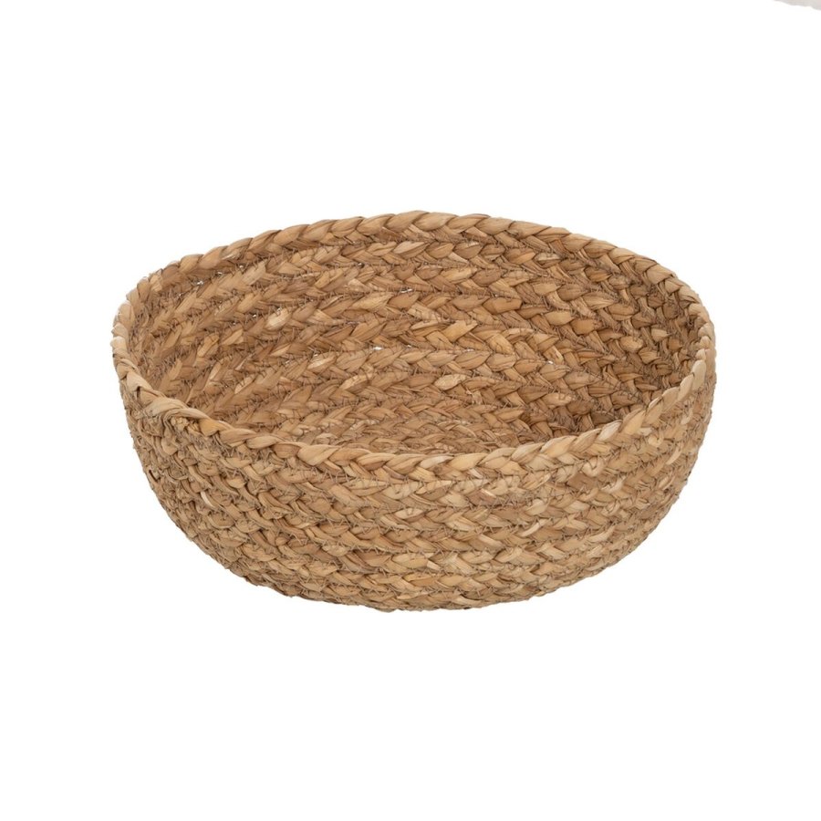 Dekorativ kurv Naturlig fiber 34 x 34 x 11 cm (3 enheder) #13