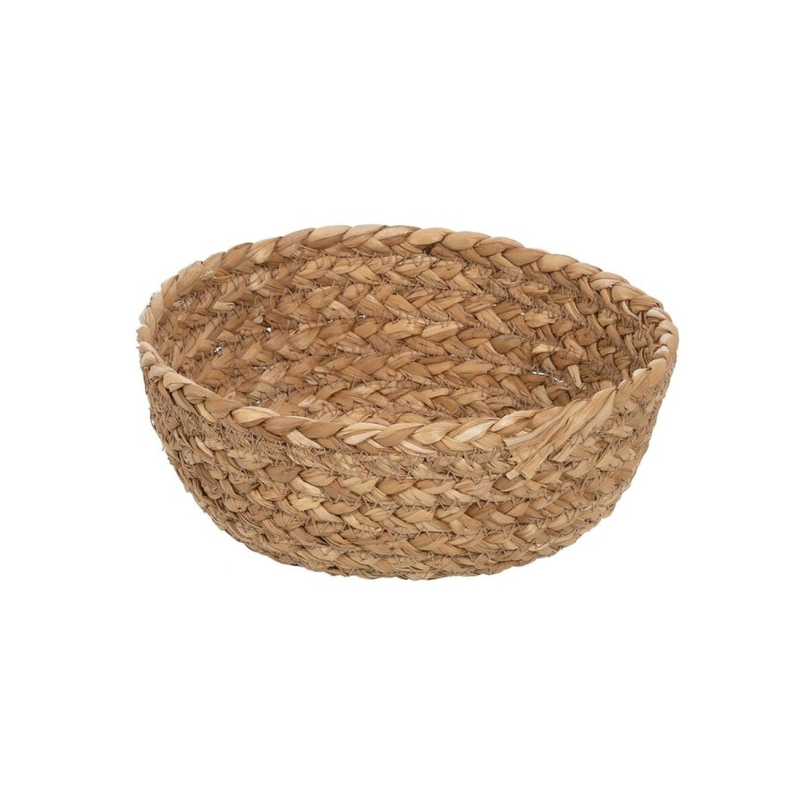 Dekorativ kurv Naturlig fiber 34 x 34 x 11 cm (3 enheder) #17