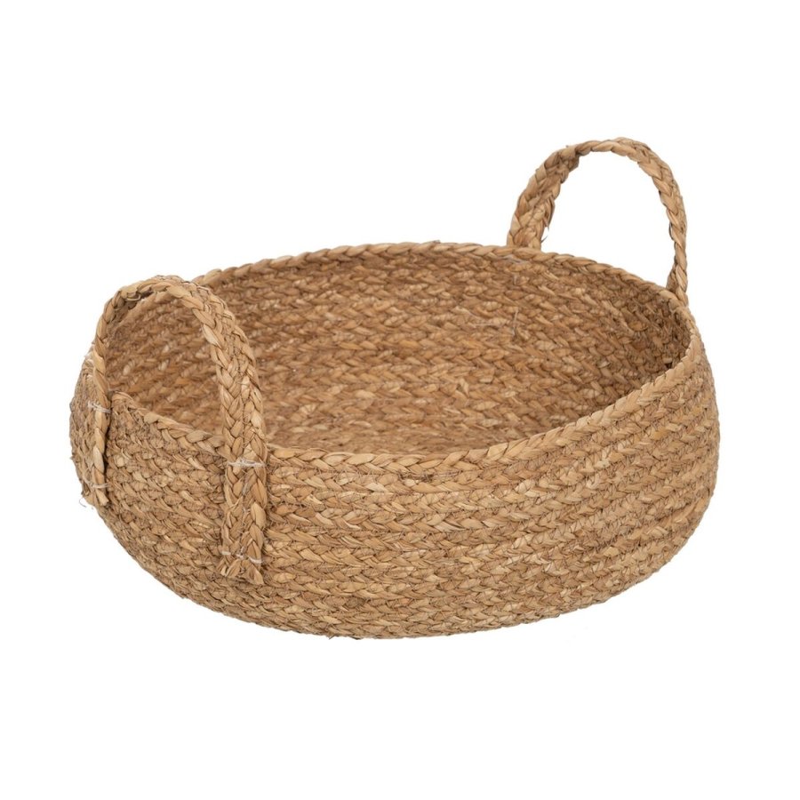 Dekorativ kurv Naturlig fiber 37 x 37 x 21 cm #1