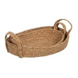 Dekorativ kurv Naturlig fiber 48 x 32 x 18 cm (2 enheder) #5