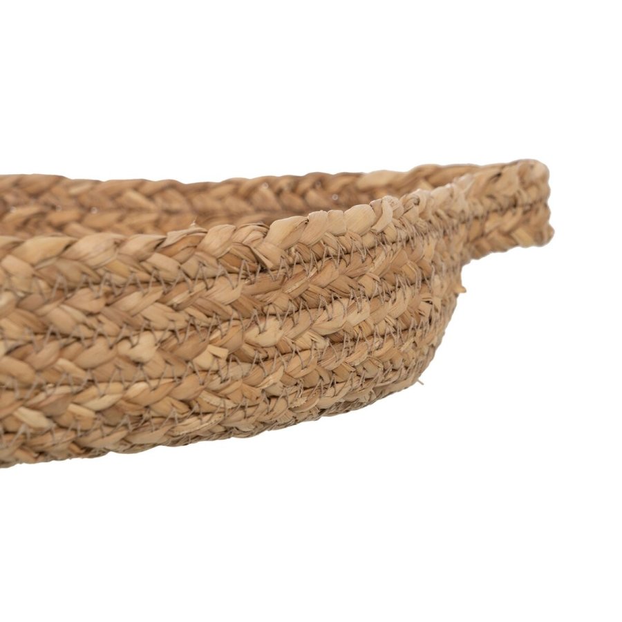 Dekorativ kurv Naturlig fiber 59 x 35 x 6 cm #17