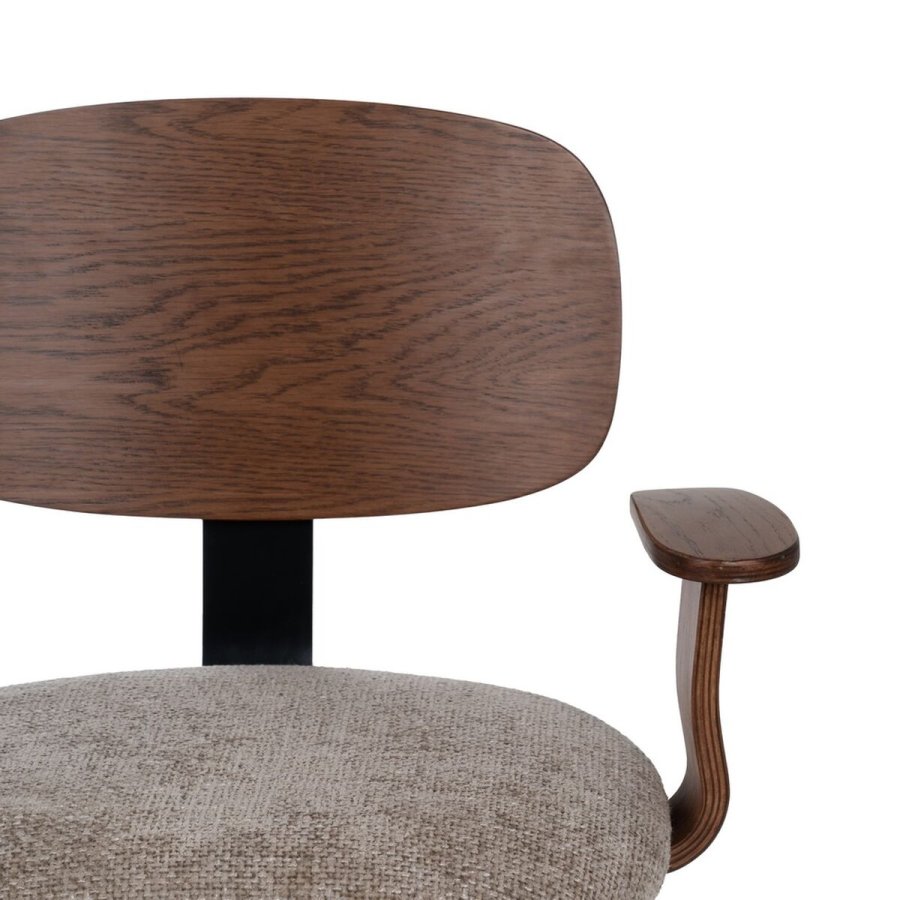 Kontorstol Brun Sort Beige 60 x 60 x 89 cm #5