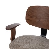 Kontorstol Brun Sort Beige 60 x 60 x 89 cm #6