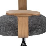 Kontorstol Gr� Natur 60 x 60 x 89 cm #7