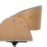 Kontorstol Gr� Natur 59 x 64 x 88 cm #7