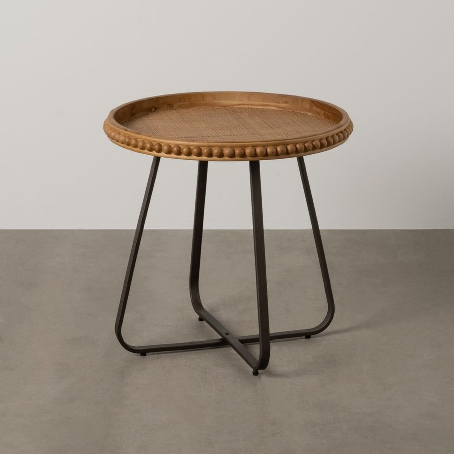 Sofabord Sort Natur 62 x 62 x 61,5 cm #2