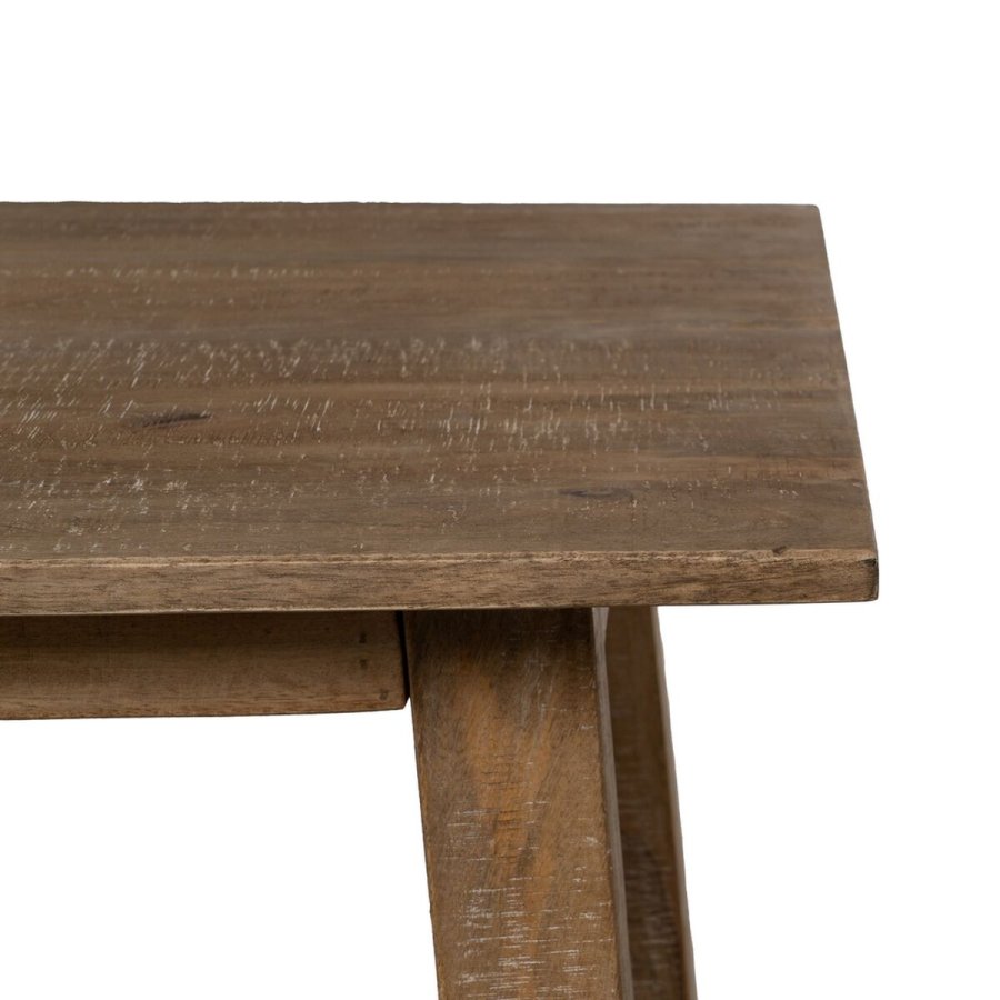 Sofabord Sort Natur 110 x 60 x 90 cm #5