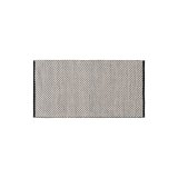 Tppe Hvid Sort 80 x 150 x 1 cm #1