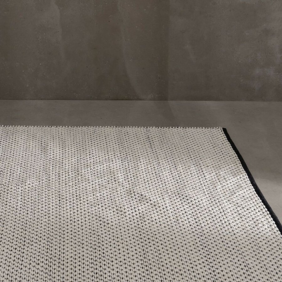 Tppe Hvid Sort 160 x 230 x 1 cm #2