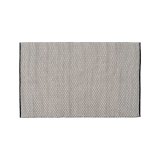 Tppe Hvid Sort 160 x 230 x 1 cm #1