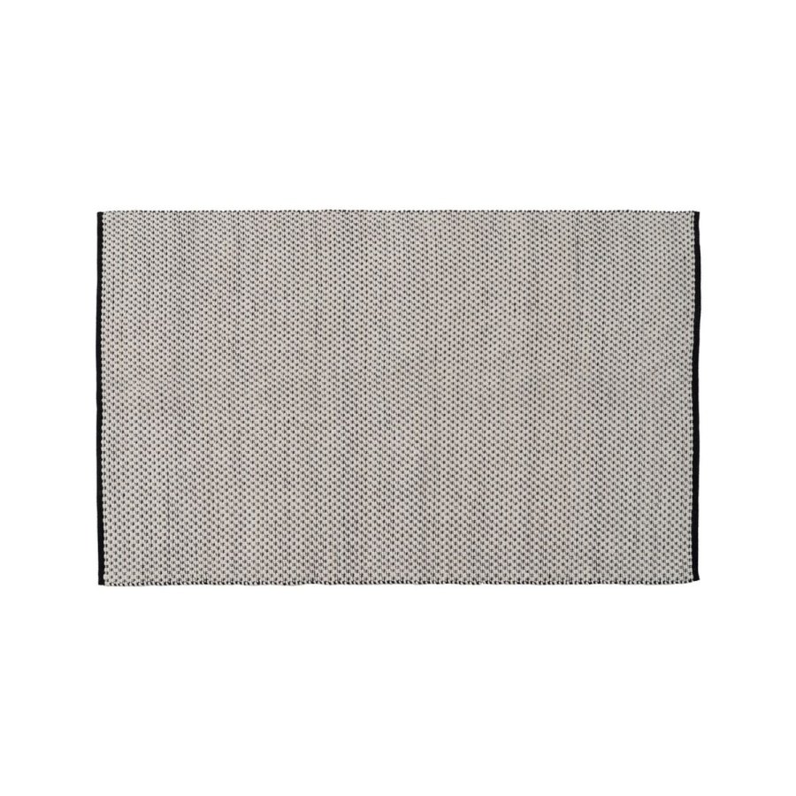 Tppe Hvid Sort 160 x 230 x 1 cm #1