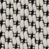 Tppe Hvid Sort 200 x 300 x 1 cm #17