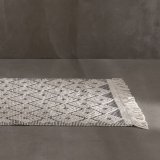 Tppe Hvid Sort 80 x 150 x 1 cm #2
