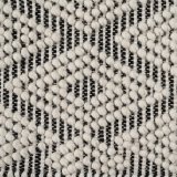 Tppe Hvid Sort 80 x 150 x 1 cm #5