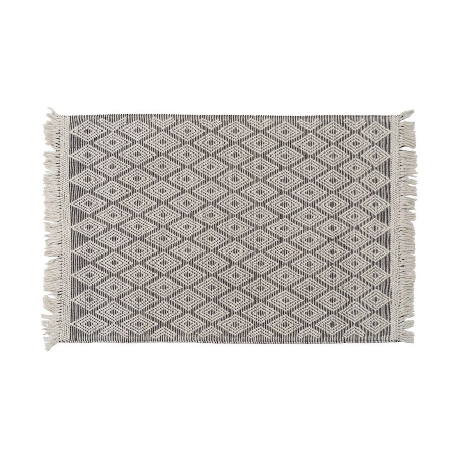 Tppe Hvid Sort 160 x 230 x 1 cm #1