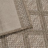 Tppe Beige polypropylen 160 x 2 x 230 cm #17