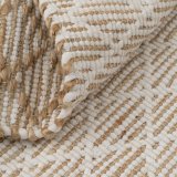 Tppe Hvid Natur 200 x 1 x 300 cm #5
