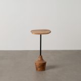 Sofabord Sort Natur 35 x 35 x 65 cm #2