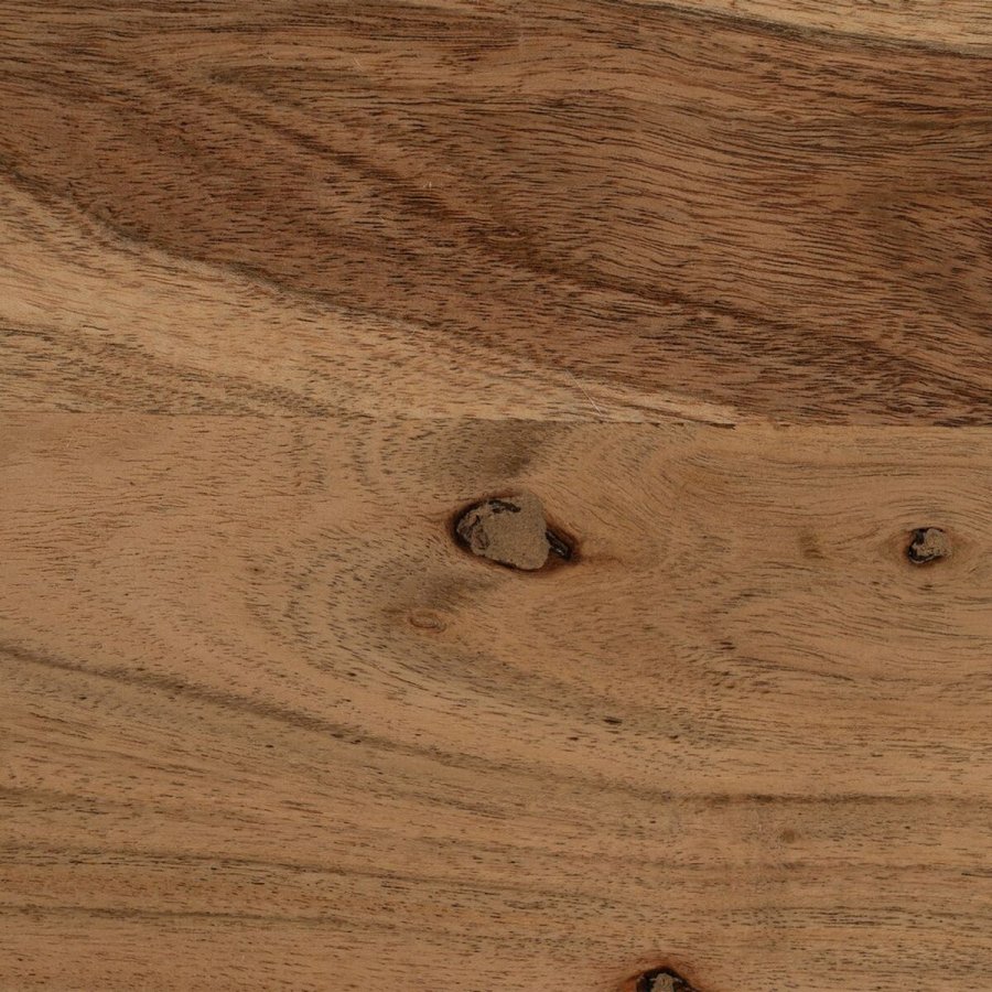 Sofabord Sort Natur 35 x 35 x 65 cm #5