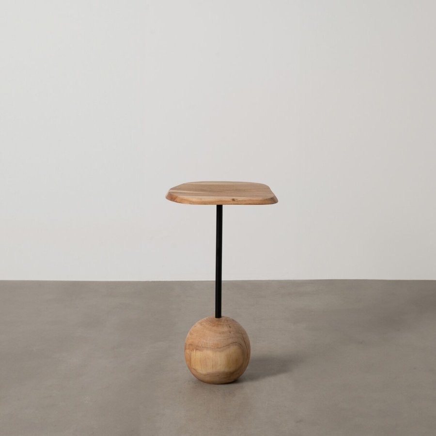 Sofabord Sort Natur 35 x 35 x 60 cm #2