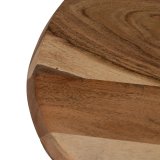 Sofabord Sort Natur 35 x 35 x 60 cm #4