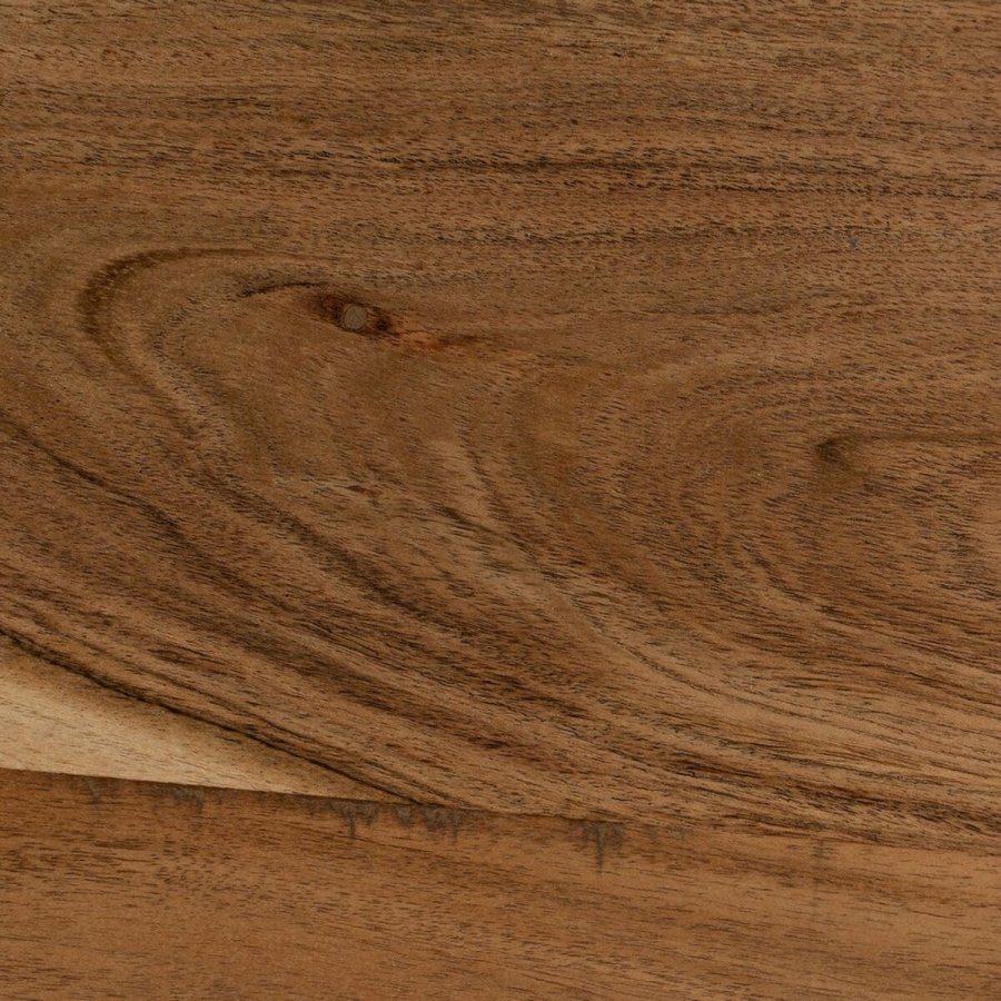 Sofabord Sort Natur 35 x 35 x 60 cm #5