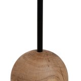 Sofabord Sort Natur 35 x 35 x 60 cm #7