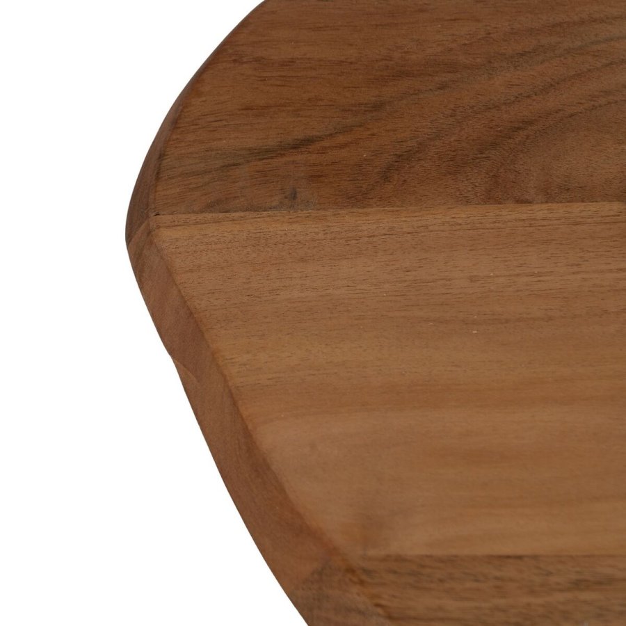 Sofabord Sort Natur 35 x 35 x 55 cm #4