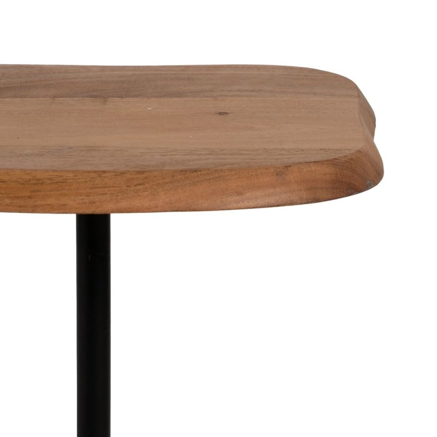 Sofabord Sort Natur 35 x 35 x 55 cm #6