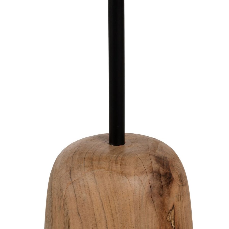 Sofabord Sort Natur 35 x 35 x 55 cm #7