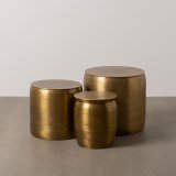 St med 3 borde Gylden 55,9 x 55,9 x 52 cm (3 enheder) #2