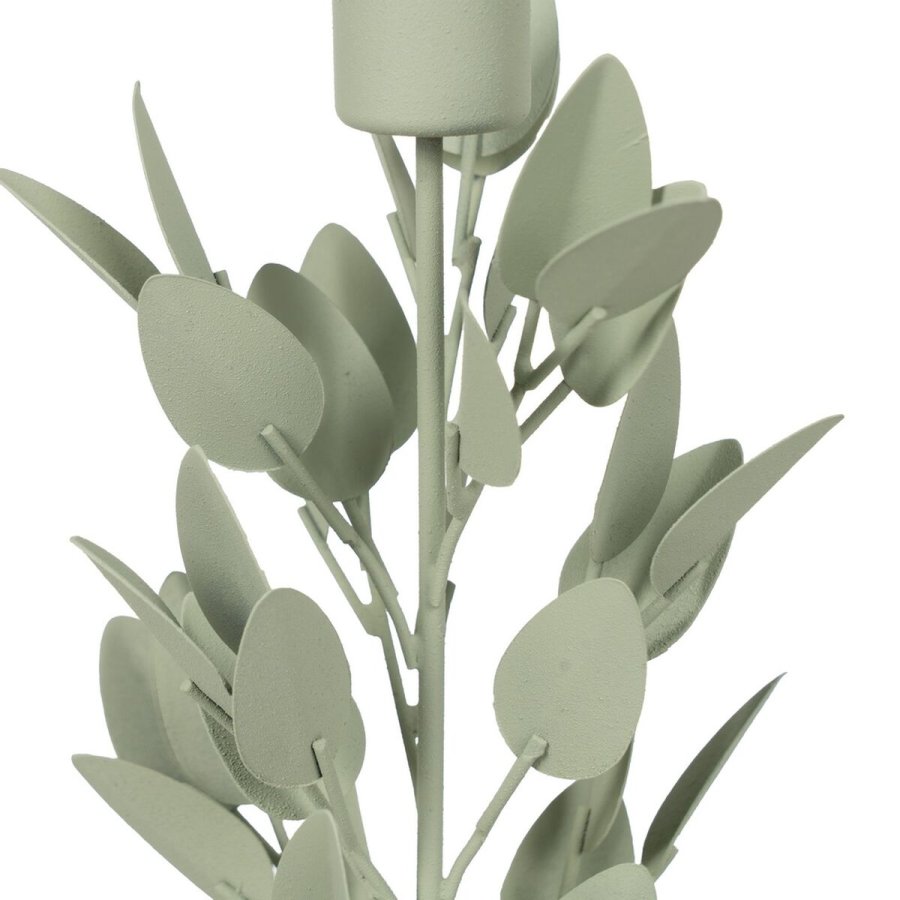 Lyseholder Lysegrn Jern 8 x 8 x 26 cm #5