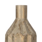 Vase Beige Gylden Jern 23 x 23 x 52 cm #4