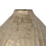 Vase Beige Gylden Jern 25 x 25 x 25 cm #4