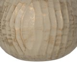 Vase Beige Gylden Jern 25 x 25 x 25 cm #6