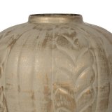 Vase Beige Gylden Jern 25 x 25 x 33 cm #4